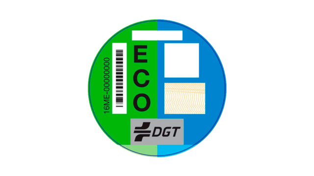 Etiqueta eco DGT